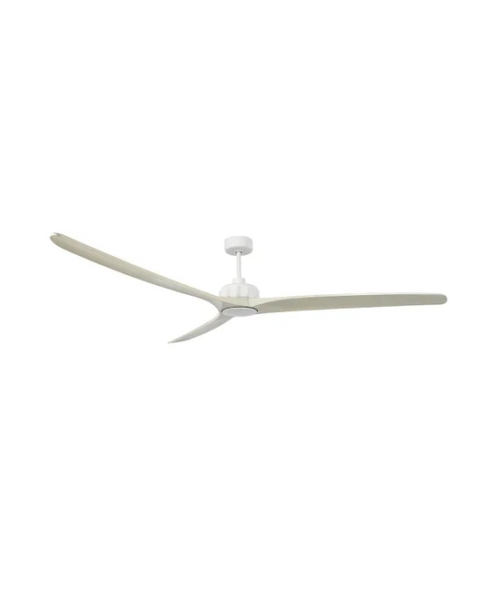 caelid 254cm dc fan with light in white